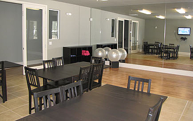 Yoga and Dance Center and state of the Art Screening room